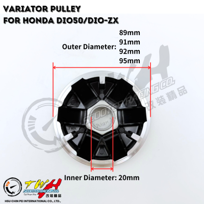DIO 50 Variator Pulley - TWH Motor
